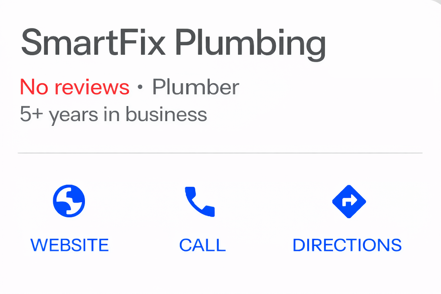 Plumbing review example